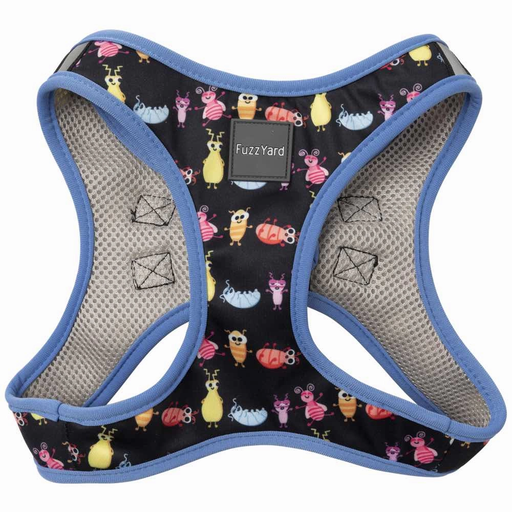 FuzzYard Step-In Dog Harness (Bed Bugs) grain free dog food natural dog biscuits high protein dog food dog food pack dog meat sticks