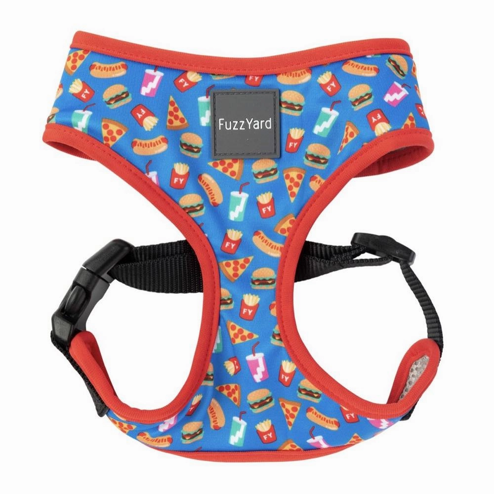 FuzzYard Supersize Me Dog Harness (Medium) puppy food dog jerky treats dog dental treats dog chicken strips organic dog food
