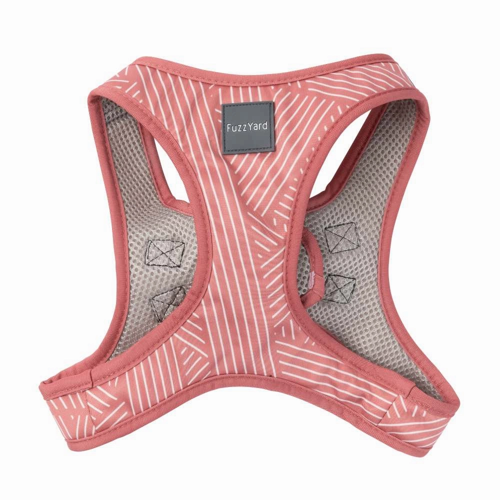 FuzzYard Thornbury Brick Red Step-In Dog Harness grain free dog food natural dog biscuits high protein dog food dog food pack dog meat sticks