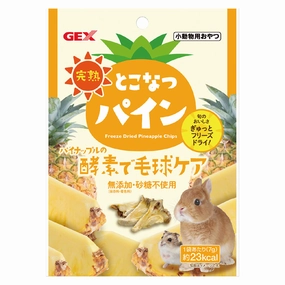 GEX Freeze Dried Pineapple 7g hamster cage guinea pig supplies small animal accessories rabbit water bottle rat tunnel