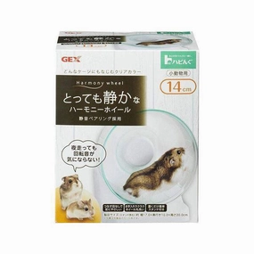 GEX Hamster Harmony Wheel 14cm hamster cage guinea pig supplies small animal accessories rabbit water bottle rat tunnel