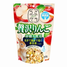 GEX Rabbit Granola Apple 150g kitten health kit kitten booster vitamins kid cat immune kitten digestion kitten omega 3