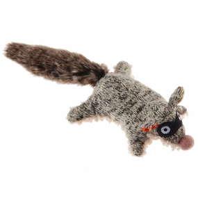 GiGwi Plush Friendz Dog Toy (Racoon) dog harness dog training collar dog safety vest dog seatbelt dog ID tag