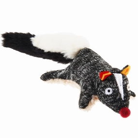 GiGwi Plush Friendz Dog Toy (Skunk) dog puzzle toy dog slow feeder dog treat ball dog brain toy dog feeder toy