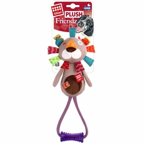 GiGwi Plush Friendz TPR Johnny Stick Dog Toy (Lion) dog harness dog training collar dog safety vest dog seatbelt dog ID tag