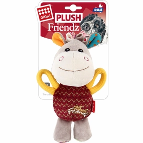 GiGwi Plush Friendz Tug Dog Toy (Donkey) dog harness dog training collar dog safety vest dog seatbelt dog ID tag