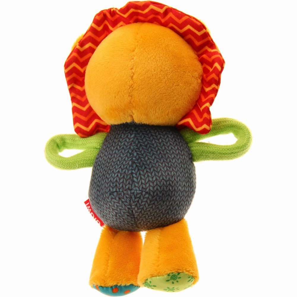 GiGwi Plush Friendz Tug Dog Toy (Lion)