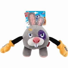 GiGwi Rock Zoo Bungee Plush Dog Toy (Rabbit) dog puzzle toy dog slow feeder dog treat ball dog brain toy dog feeder toy