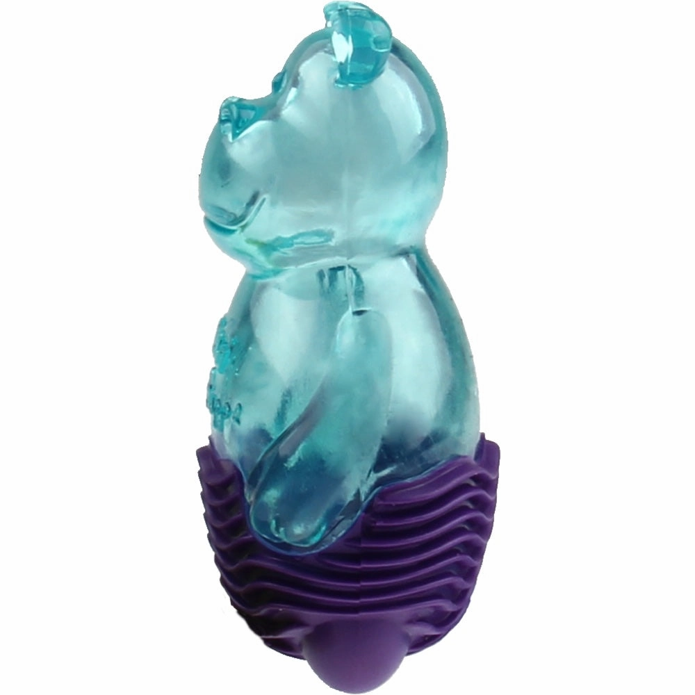 GiGwi Suppa Puppa Hippo TPR Dog Toy (Blue/Purple)