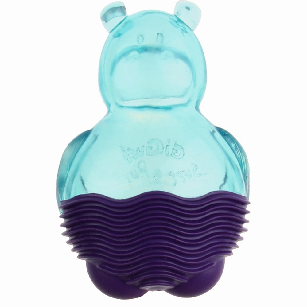 GiGwi Suppa Puppa Hippo TPR Dog Toy (Blue/Purple)