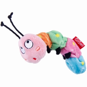GiGwi Thirst Catnip Plush Cat Toy (Caterpillar) cat treats catnip grass for cats organic cat grass cat grass seeds