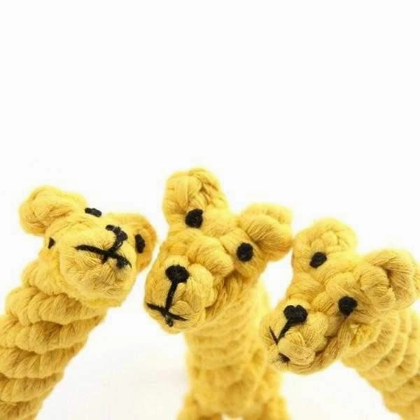 Giraffe Rope Dog Toy