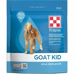 Goat Kid Milk Replacer, 8 lbs wet cat food canned food for cats gravy cat cans soft texture cat food wet pouches