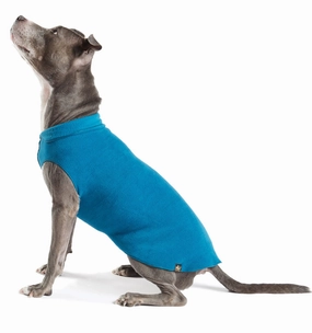 Gold Paw Stretch Fleece - Marine Blue dog accessories dog collar dog leash dog bowtie dog backpack