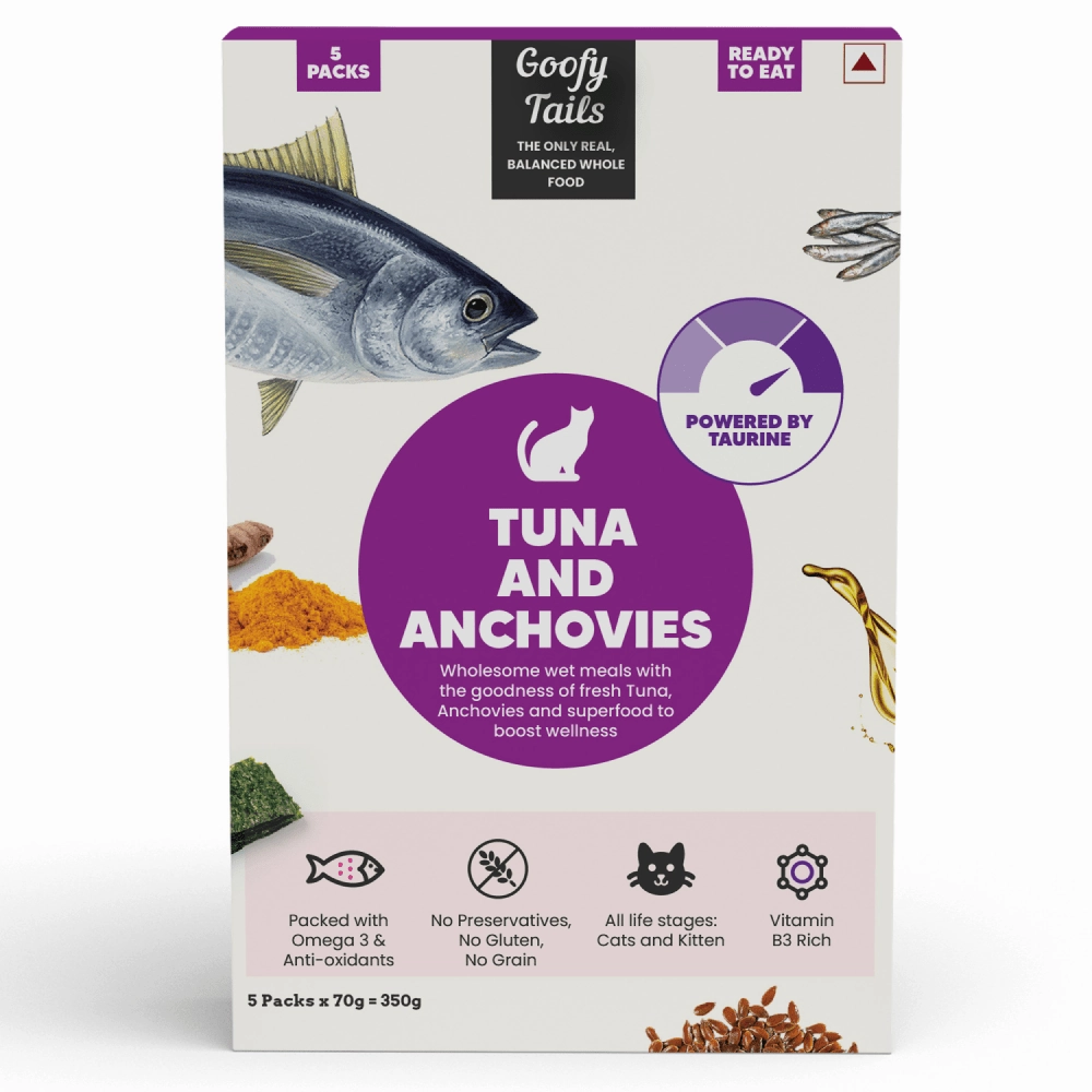 Goofy Tails Tuna and Anchovies Cat Wet Food