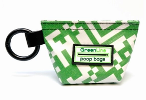 GreenLine Poop Bag Recycled Pouch (Assorted Colors/Patterns) dog pain relief hip joint supplement senior dog care pet arthritis aid dog skin supplement