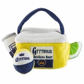 Grrrona Beach Cooler Interactive Toy dog toys indestructible dog toys dog tug toys dog plush chew resistant toy