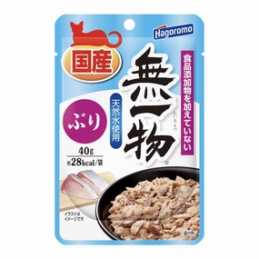 Hagoromo Muichimotsu Japanese Yellowtail Pouch Cat Food 40g x 12 natural cat food soft cat treats freeze dried cat food organic cat treats indoor cat food