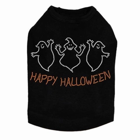Halloween Ghosts Rhinestone Dog Tank treats for dogs dog biscuits dog reward treats organic dog snacks natural dog biscuits