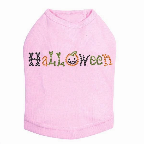 Halloween Rhinestone Dog Tank