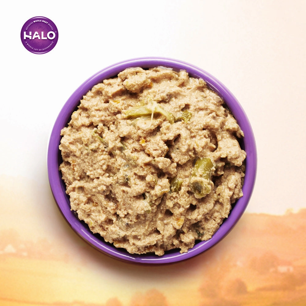 Halo Holistic Grain Free Adult Turkey Stew Canned Cat Food