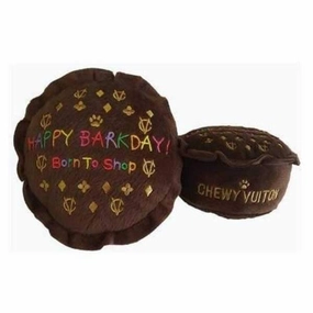 Happy Barkday Cake Dog Toy dog toys indestructible dog toys dog tug toys dog plush chew resistant toy