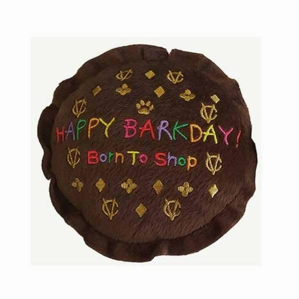Happy Barkday Cake Dog Toy