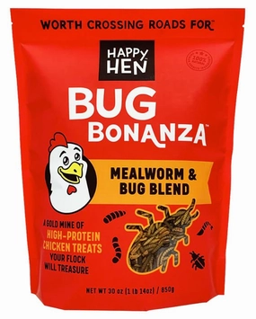 Happy Hen Bug Bonanza, Mealworm & Bug Blend puppy accessories new puppy gear puppy bed puppy blanket puppy grooming kit