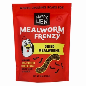Happy Hen Treats MealWorm Frenzy for Chickens puppy accessories new puppy gear puppy bed puppy blanket puppy grooming kit