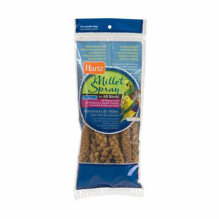Hartz Millet Spray 7pcs bird cage parrot food bird toys bird perch bird treats