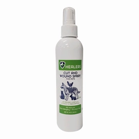 Healers Petcare Cut and Wound Spray, 8 oz dog plush squeaky toy interactive plush toy plush rope toy tough plush dog pillow toy