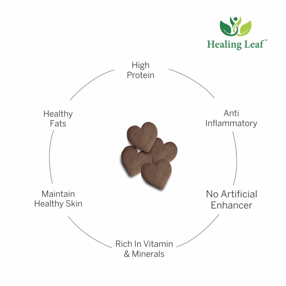 Healing Leaf Hemp Blueberry Dog Treats