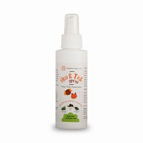 Healthy Paw Life's Flea and Tick Spray, 100 ml dog plush squeaky toy interactive plush toy plush rope toy tough plush dog pillow toy