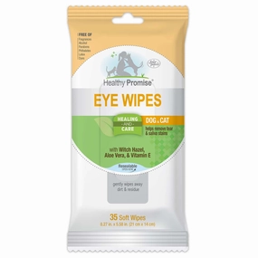 Healthy Promise Cat & Dog Eye Wipes, 35 ct cat scratchers cat towers cat window perch cat heating pad cat calming spray