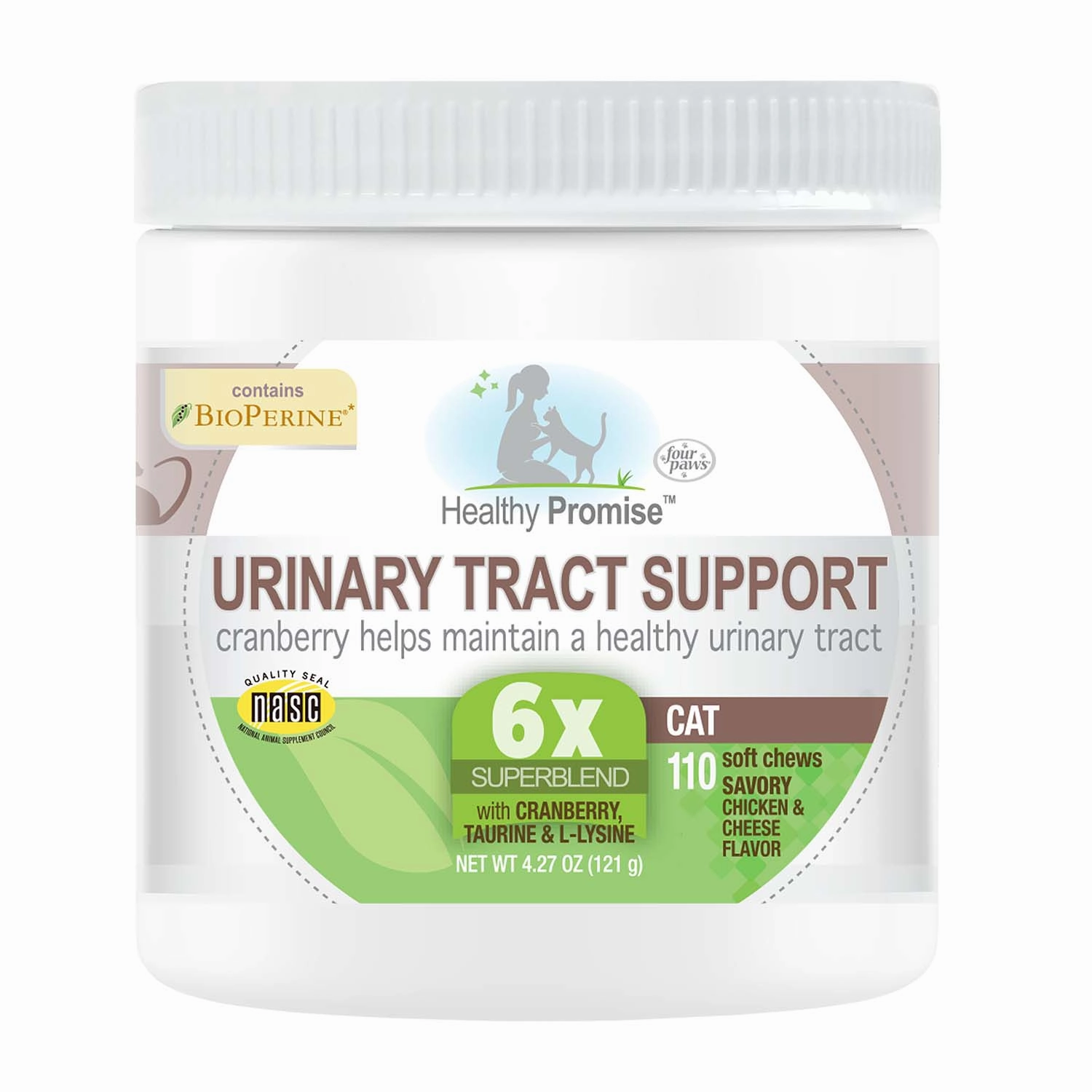 Healthy Promise Cat Urinary Tract Soft Chews, Chicken & Cheese, 110 ct cat climbing tree cat hammock cat steps cat grooming kit cat safety gate