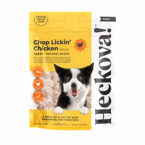 Heckova! Chop Lickin' Chicken for Dogs 4oz Bag goat vitamins sheep health poultry medicine livestock supplement animal wellness