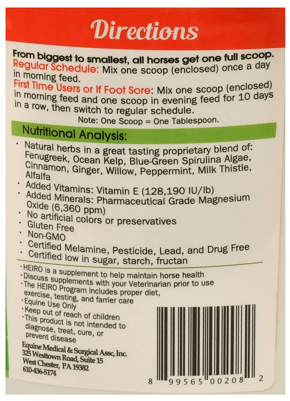 HEIRO Equine Insulin Resistance Supplement