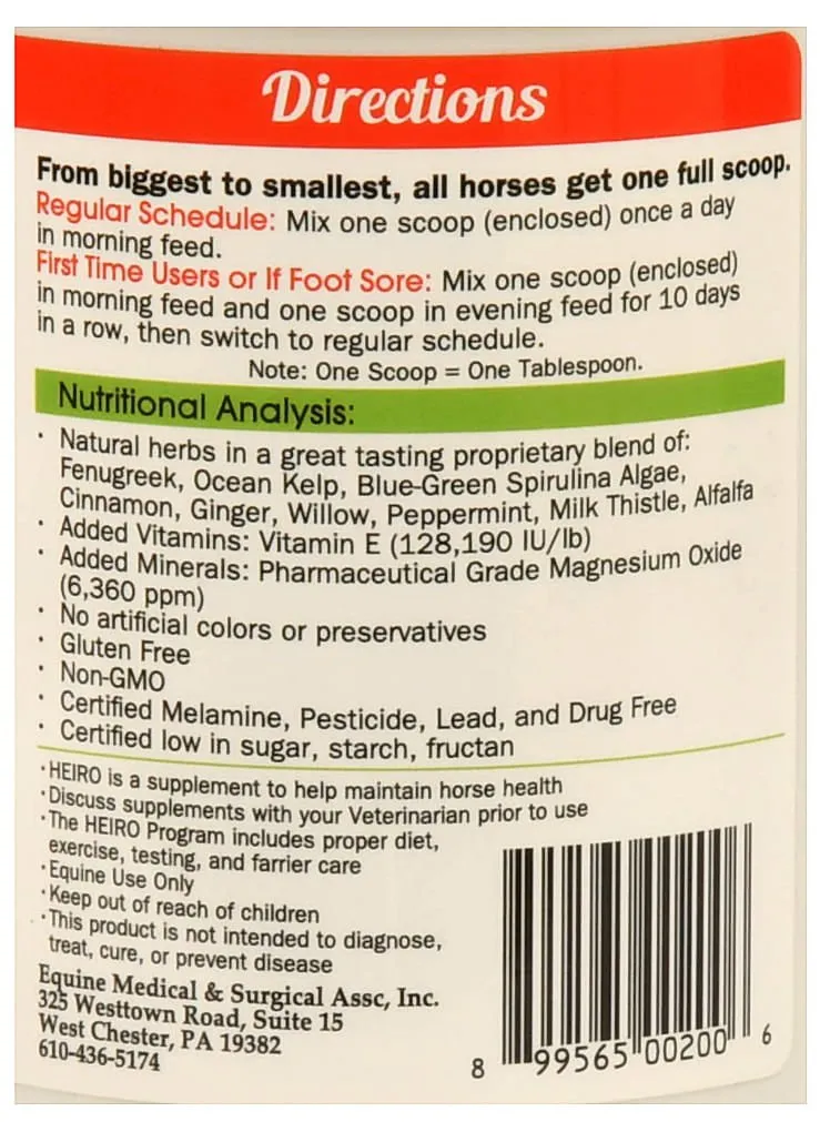 HEIRO Equine Insulin Resistance Supplement