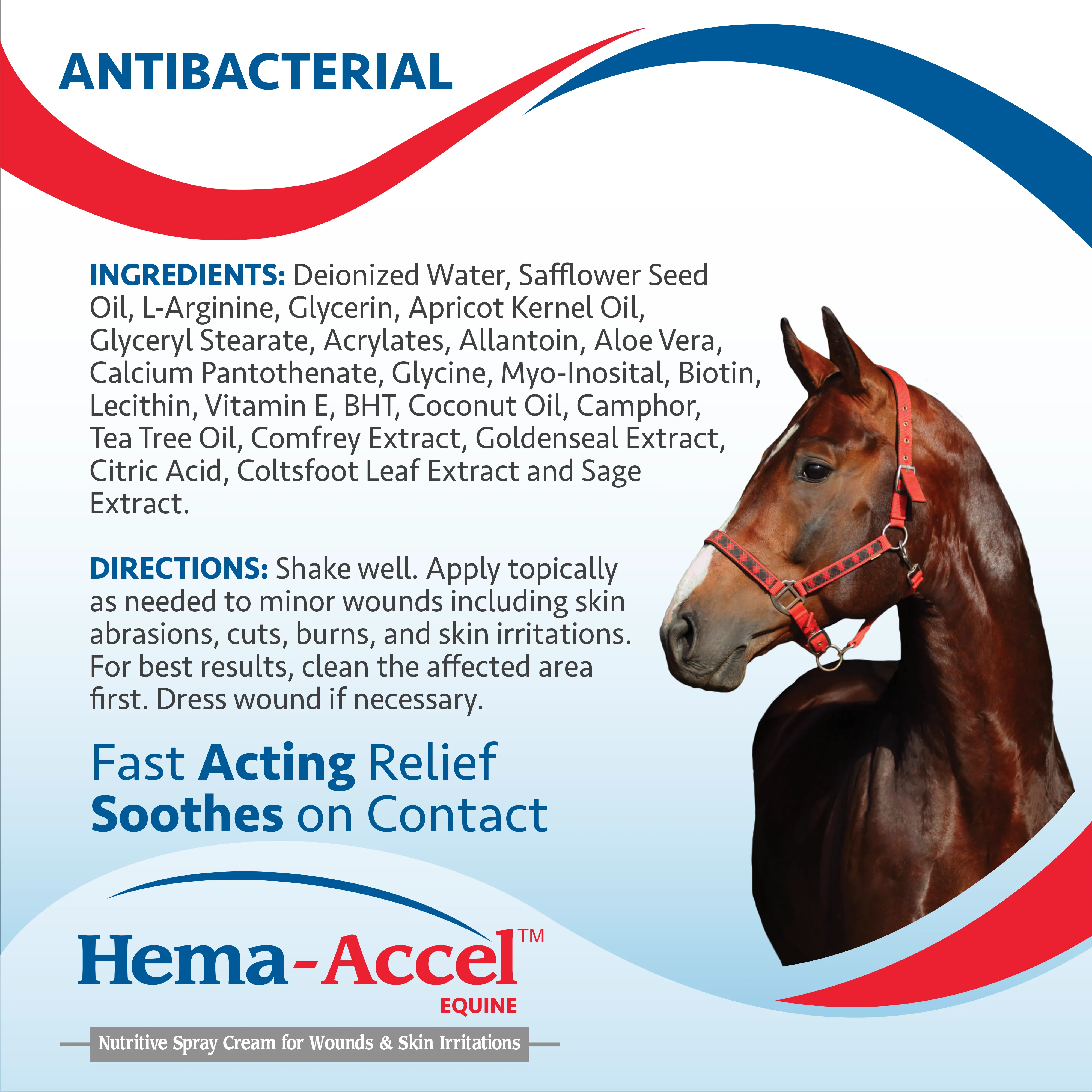 Hema-Accel Farm & Ranch All Natural Wound Care Spray, 16 oz