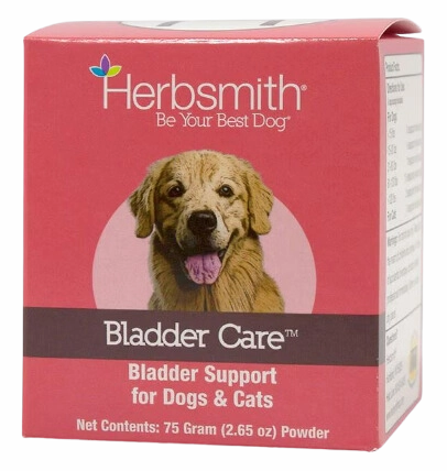Herbsmith Bladder Care Powder 75g Jar for Dogs and Cats pig feed piglet nutrition pig food pellets pig vitamins pig treats