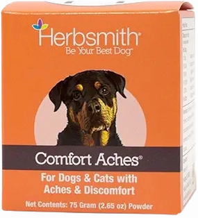 Herbsmith Comfort Aches Powder 75g Jar pig feed piglet nutrition pig food pellets pig vitamins pig treats