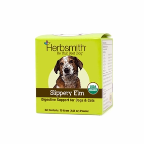 Herbsmith Slippery Elm Powder 75g Jar pig feed piglet nutrition pig food pellets pig vitamins pig treats