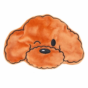 Hey Cuzzies No-Stuffing Poodle Plush Dog Toy cat dry food crunchy cat food fish formula dry cat food adult cat kibble kitten dry food