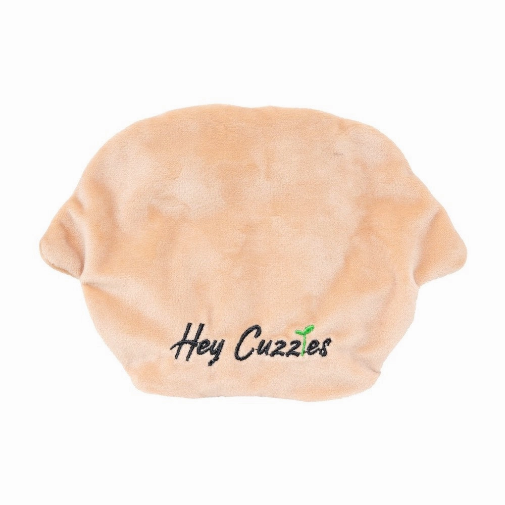 Hey Cuzzies No-Stuffing Pug Plush Dog Toy