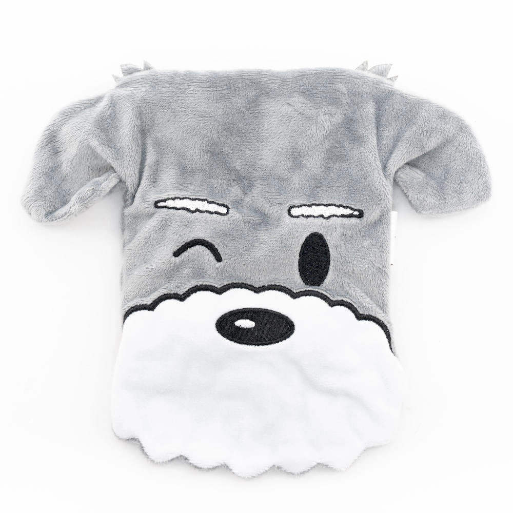 Hey Cuzzies No-Stuffing Schnauzer Plush Dog Toy cat dry food crunchy cat food fish formula dry cat food adult cat kibble kitten dry food
