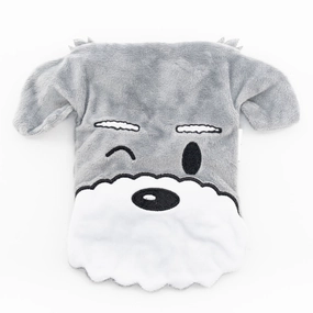 Hey Cuzzies No-Stuffing Schnauzer Plush Dog Toy cat dry food crunchy cat food fish formula dry cat food adult cat kibble kitten dry food