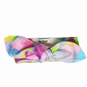 Hey Cuzzies Rainbow Cotton Reversible Scarf for Cats & Dogs cat leash cat bowtie cat hat cat bandana cat costume