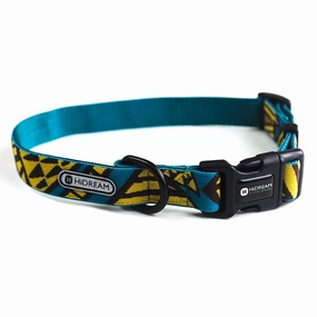 HiDREAM Ancient Castle Adjustable Dog Collar (Forest Green) dog harness dog training collar dog safety vest dog seatbelt dog ID tag