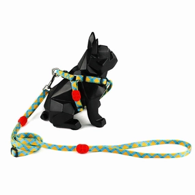 Hidream Profusion Y-Harness & Leash Set For Dogs (Sunrise) XS dog bones rawhide chew sticks dog jerky bacon bone