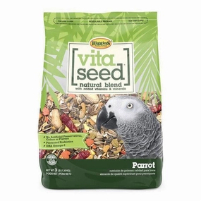 Higgins Vita Seed Parrot 3lb bird cage parrot food bird toys bird perch bird treats